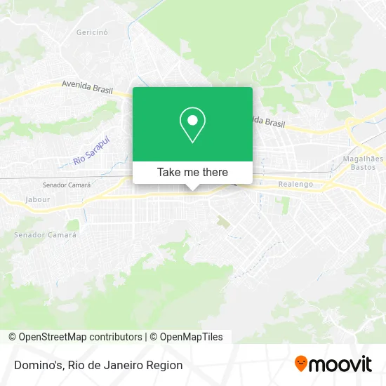 Domino's map