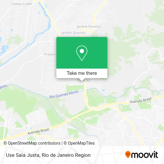Use Saia Justa map