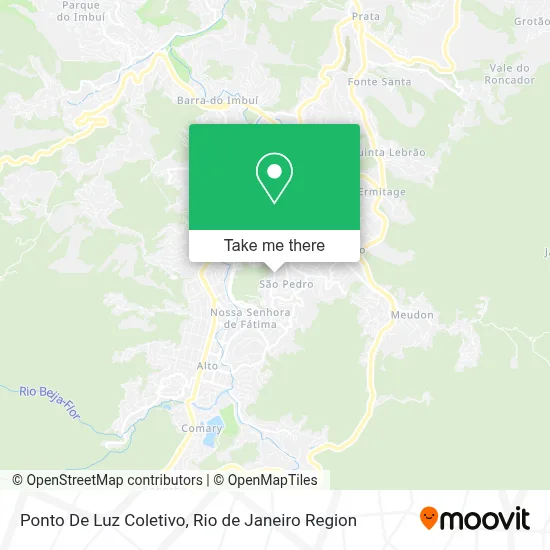 Ponto De Luz Coletivo map