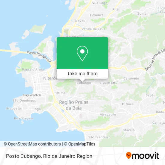 Posto Cubango map