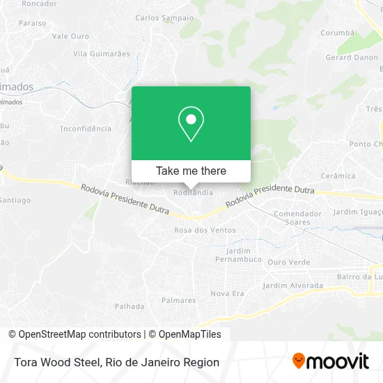 Tora Wood Steel map