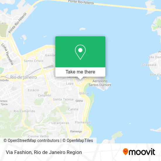 Via Fashion map
