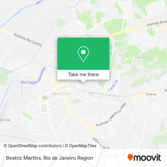 Beatriz Martins map