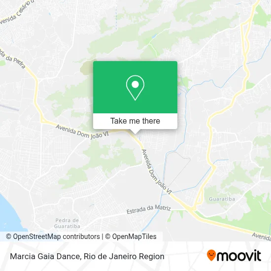Marcia Gaia Dance map