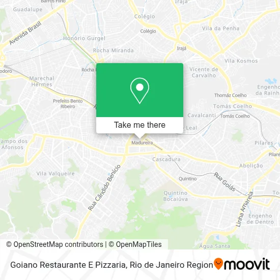 Goiano Restaurante E Pizzaria map