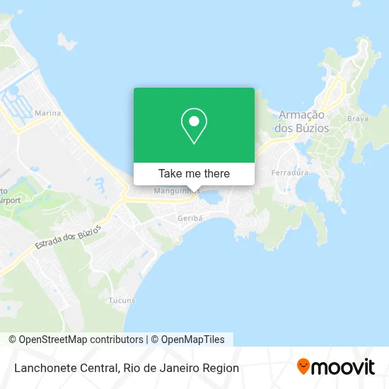 Lanchonete Central map