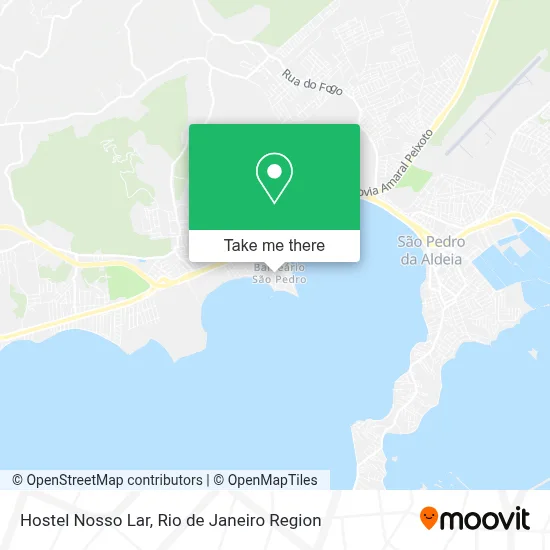 Hostel Nosso Lar map
