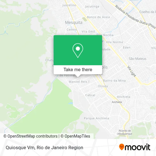 Quiosque Vm map