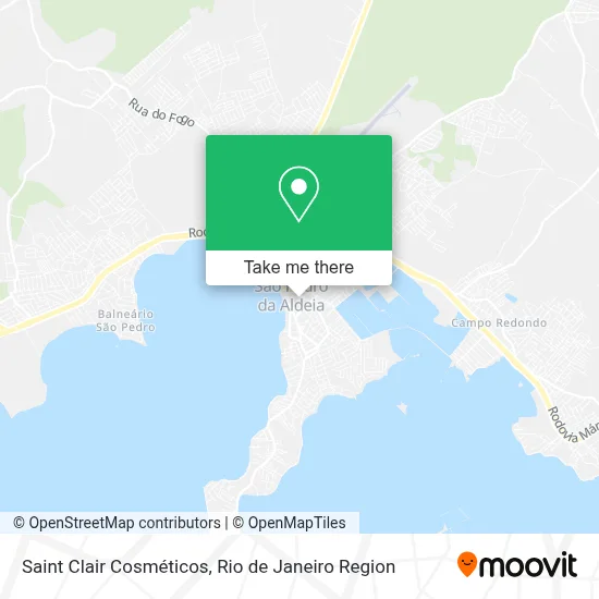 Saint Clair Cosméticos map