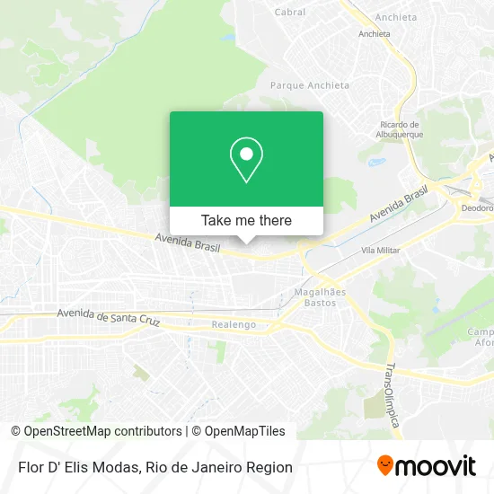 Flor D' Elis Modas map