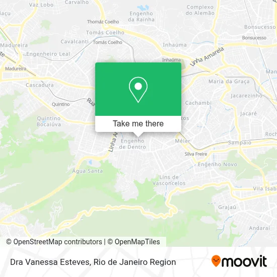 Dra Vanessa Esteves map