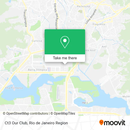 Ct3 Our Club map
