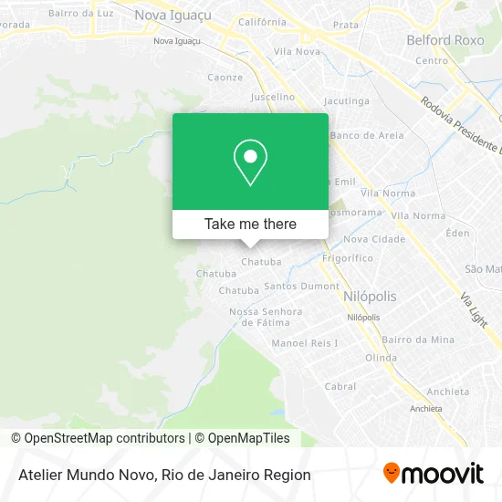 Atelier Mundo Novo map