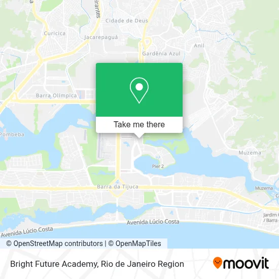 Bright Future Academy map