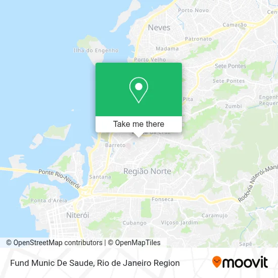 Fund Munic De Saude map