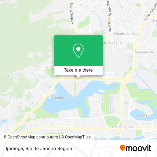 Ipiranga map