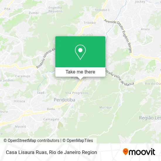 Casa Lisaura Ruas map