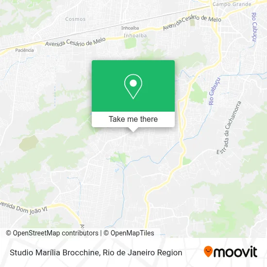 Studio Marília Brocchine map
