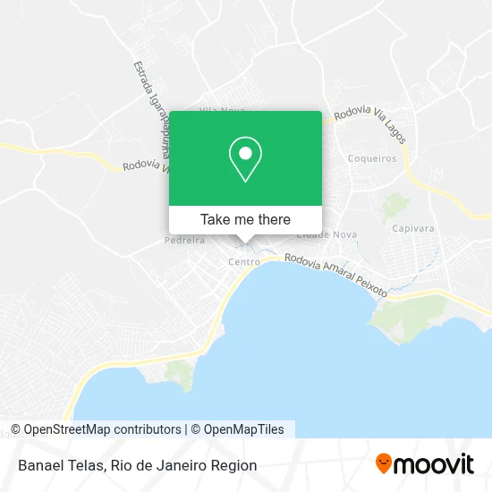 Banael Telas map