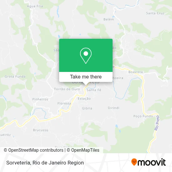 Sorveteria map