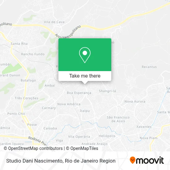 Studio Dani Nascimento map