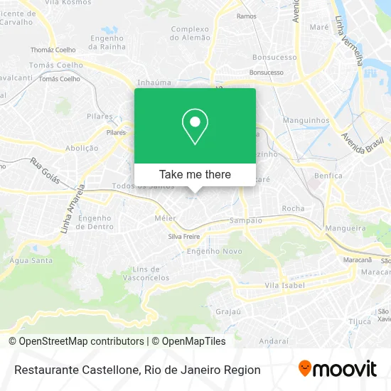 Restaurante Castellone map