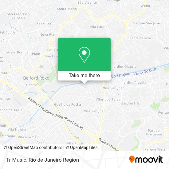 Tr Music map