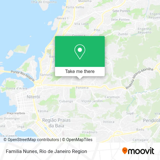 Familia Nunes map