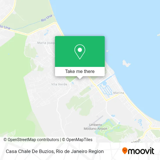 Casa Chale De Buzios map