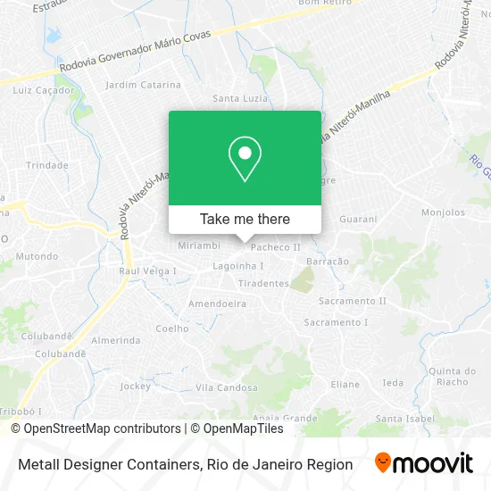 Metall Designer Containers map