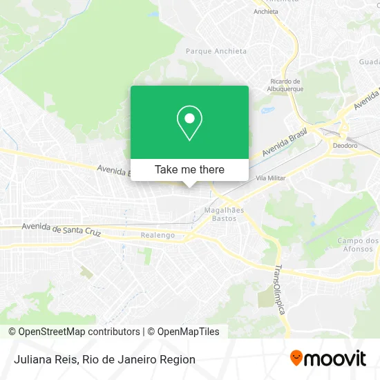 Juliana Reis map