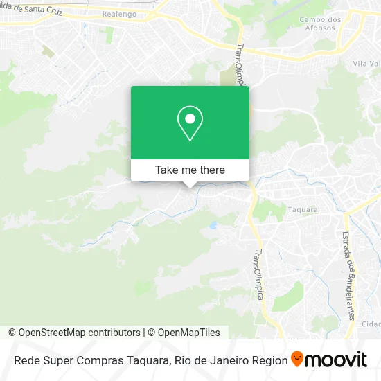 Rede Super Compras Taquara map