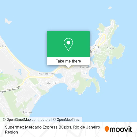 Supermex Mercado Express Búzios map