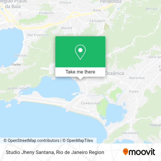 Studio Jheny Santana map