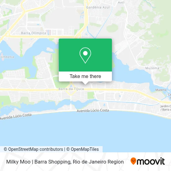 Milky Moo | Barra Shopping map