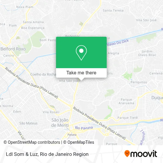 Ldl Som & Luz map