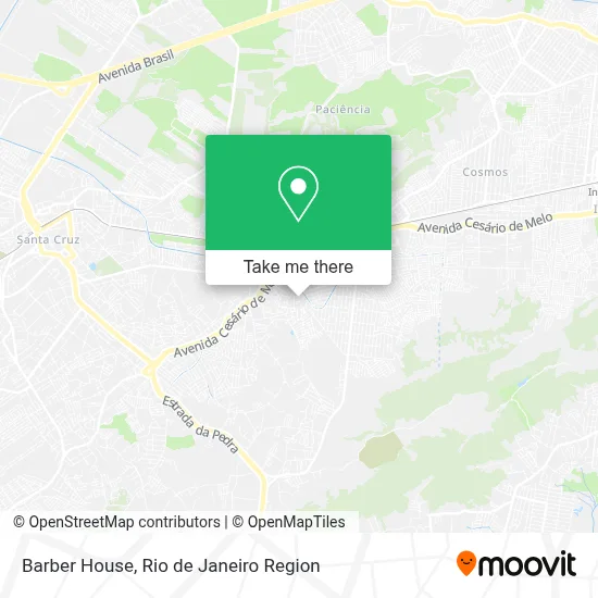 Barber House map