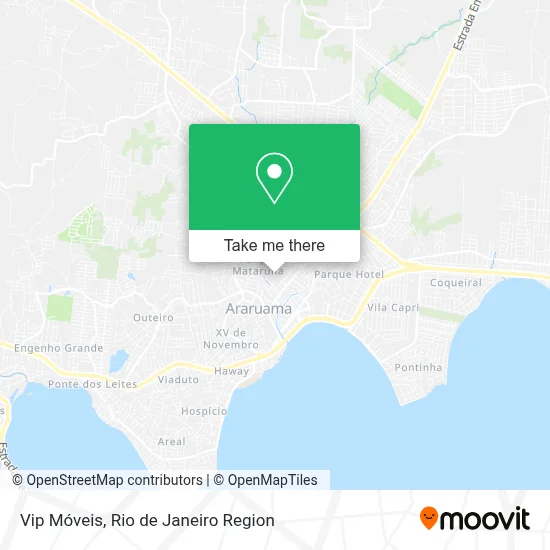 Vip Móveis map