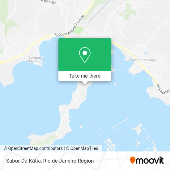 Sabor Da Kátia map