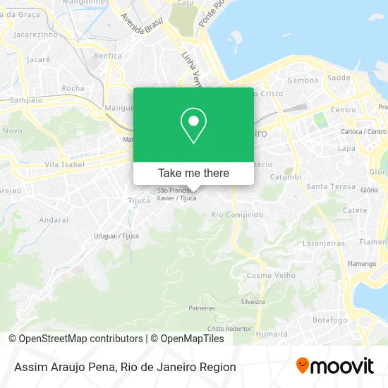 Assim Araujo Pena map