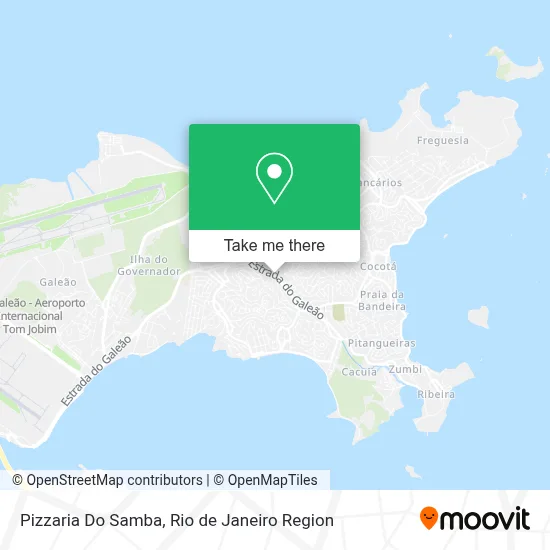 Pizzaria Do Samba map