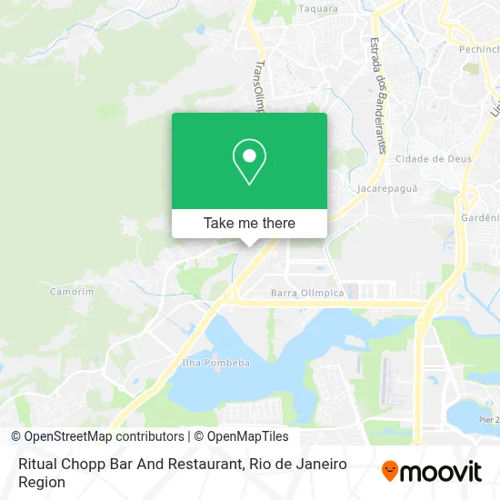 Ritual Chopp Bar And Restaurant map