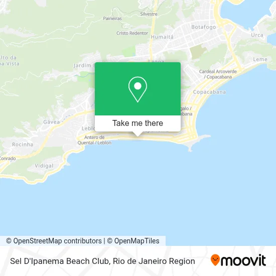 Sel D'Ipanema Beach Club map