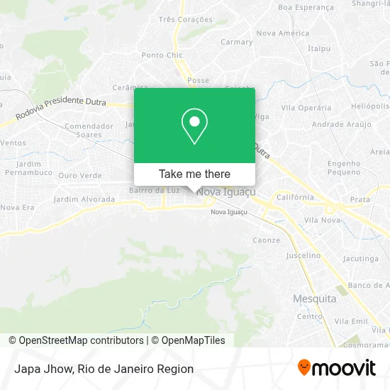 Japa Jhow map