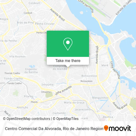 Centro Comercial Da Alvorada map