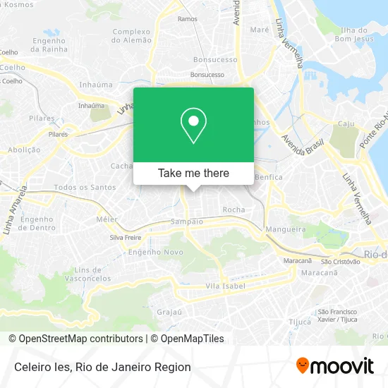 Celeiro Ies map