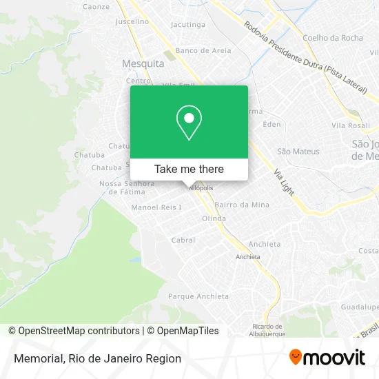 Memorial map