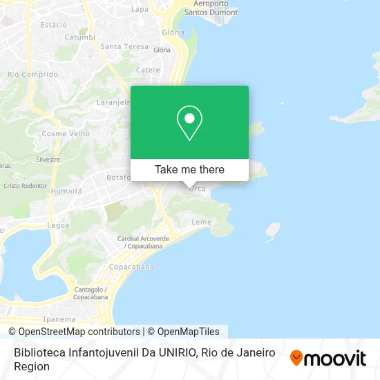 Biblioteca Infantojuvenil Da UNIRIO map