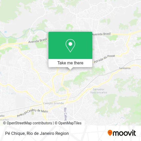 Pé Chique map