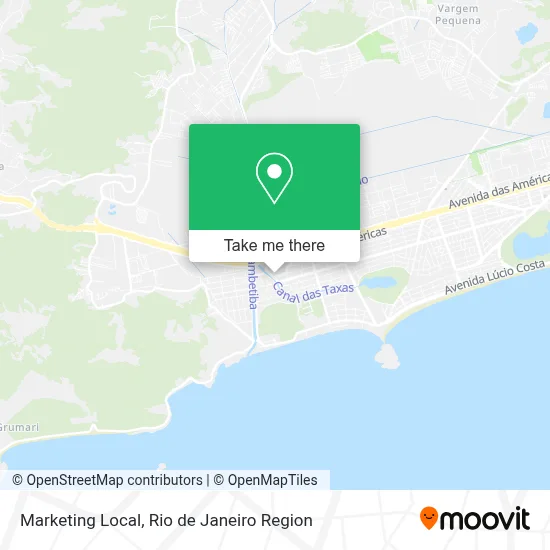 Marketing Local map